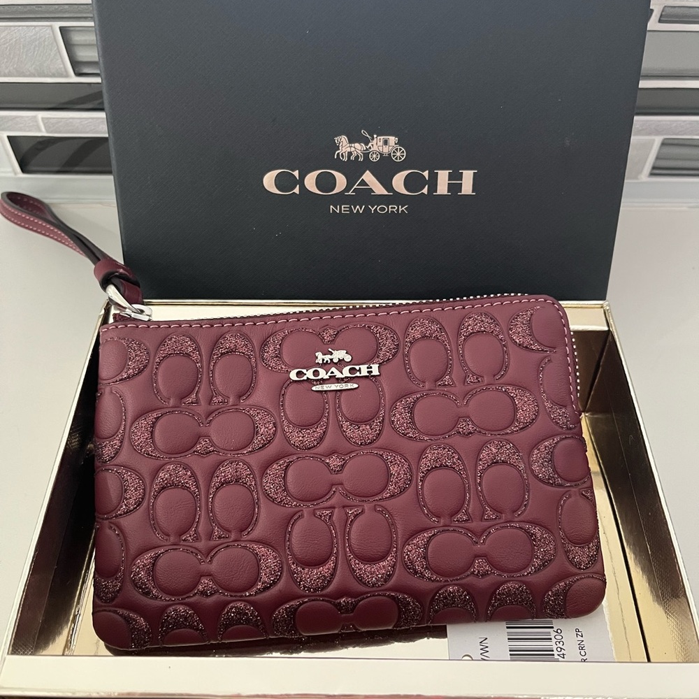 Coach Original wristlet wallet